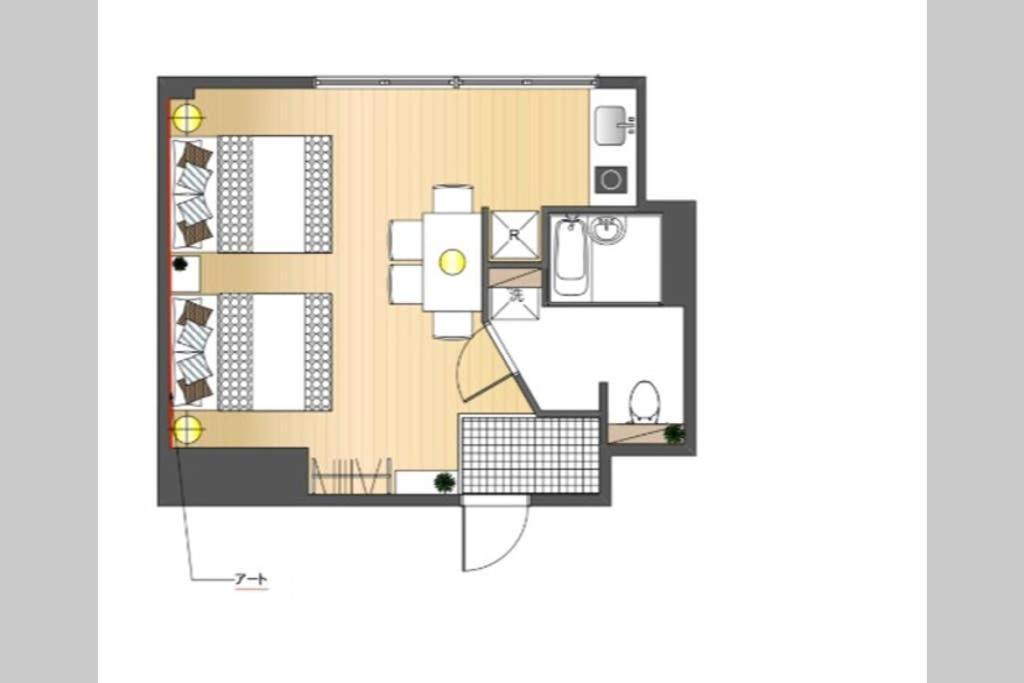 Appartement Dwell Urban 2B à Tōkyō Extérieur photo